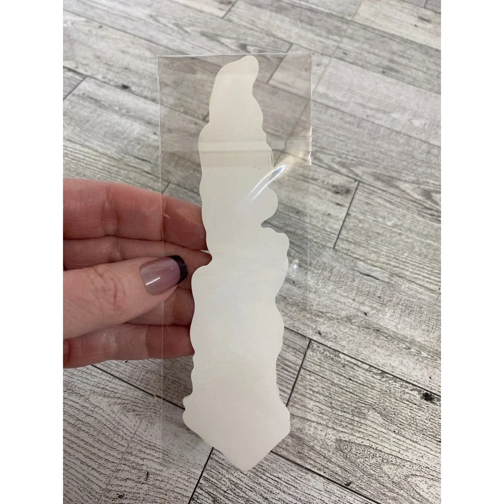 Burning Open Book Fire Flames Die-Cut Bookmark - Moody Fantasy Spicy Romance